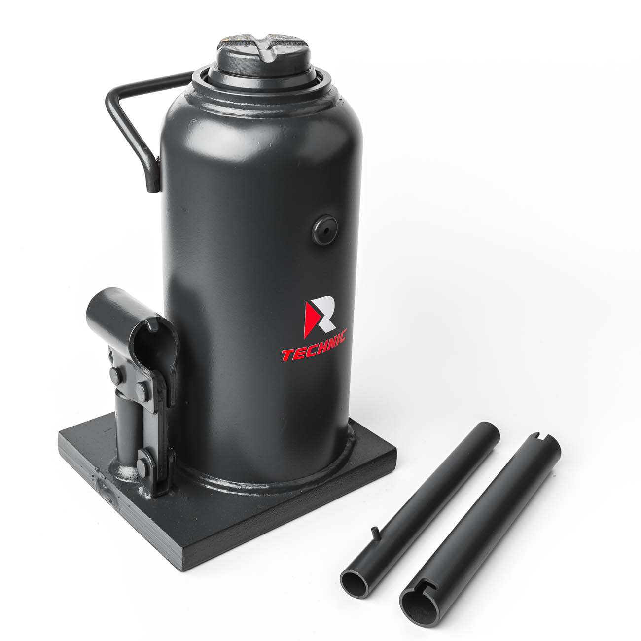 Домкрат бутылочный профессиональный 20 т, 244-464 мм TECHNIC RUNTEC RT-VJ20T