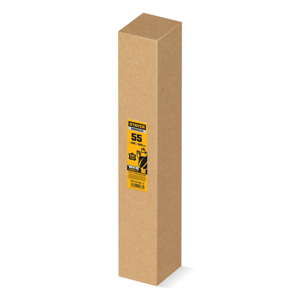 Бур проломной SDS-max PROFESSIONAL HERCULES-4Х STAYER d55x900/1000 мм 29319-55-1000  