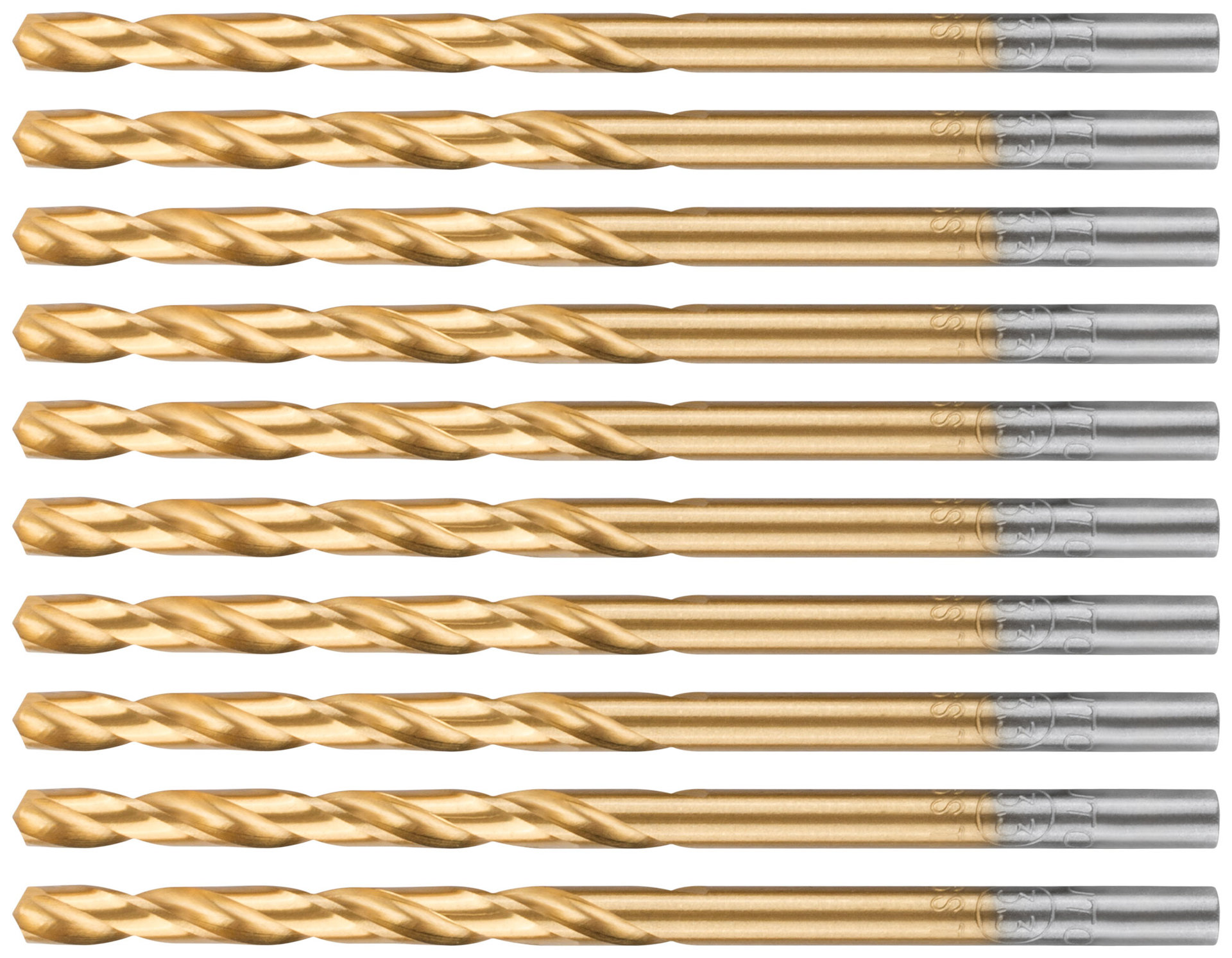 Сверло по металлу Cutop Profi с титановым покрытием, 3,3х65 мм (10 шт) (52-435)