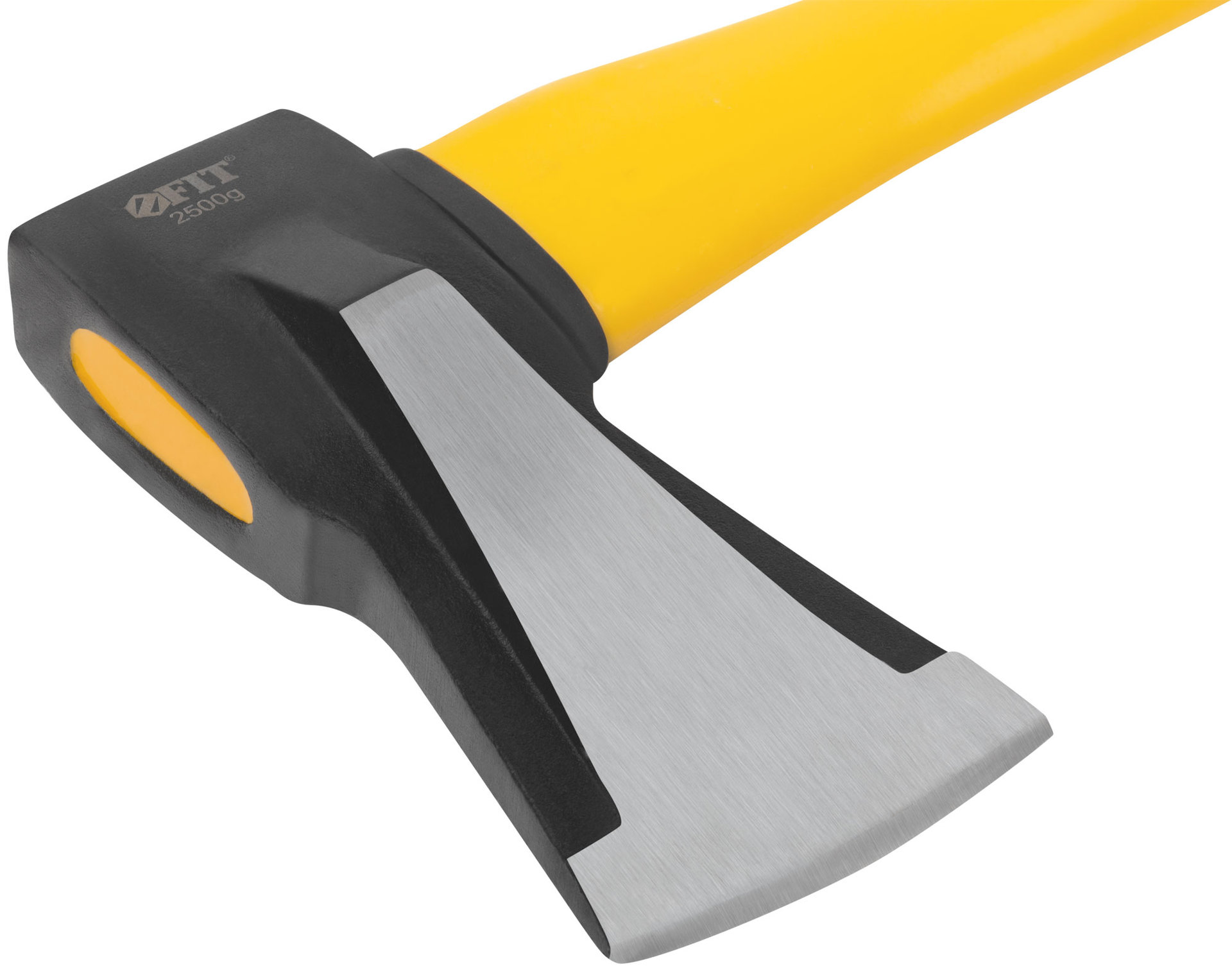 Топор-колун ушастый кованый, фибергласовая длинная ручка 2500 гр.