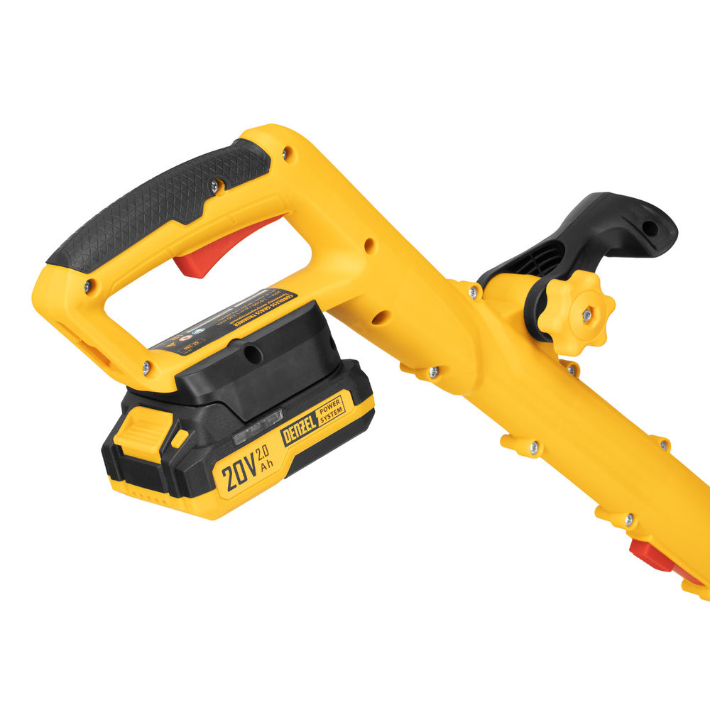 Триммер аккумуляторный GT-230, 230 мм, Li-Ion, 20 В Denzel (58701)