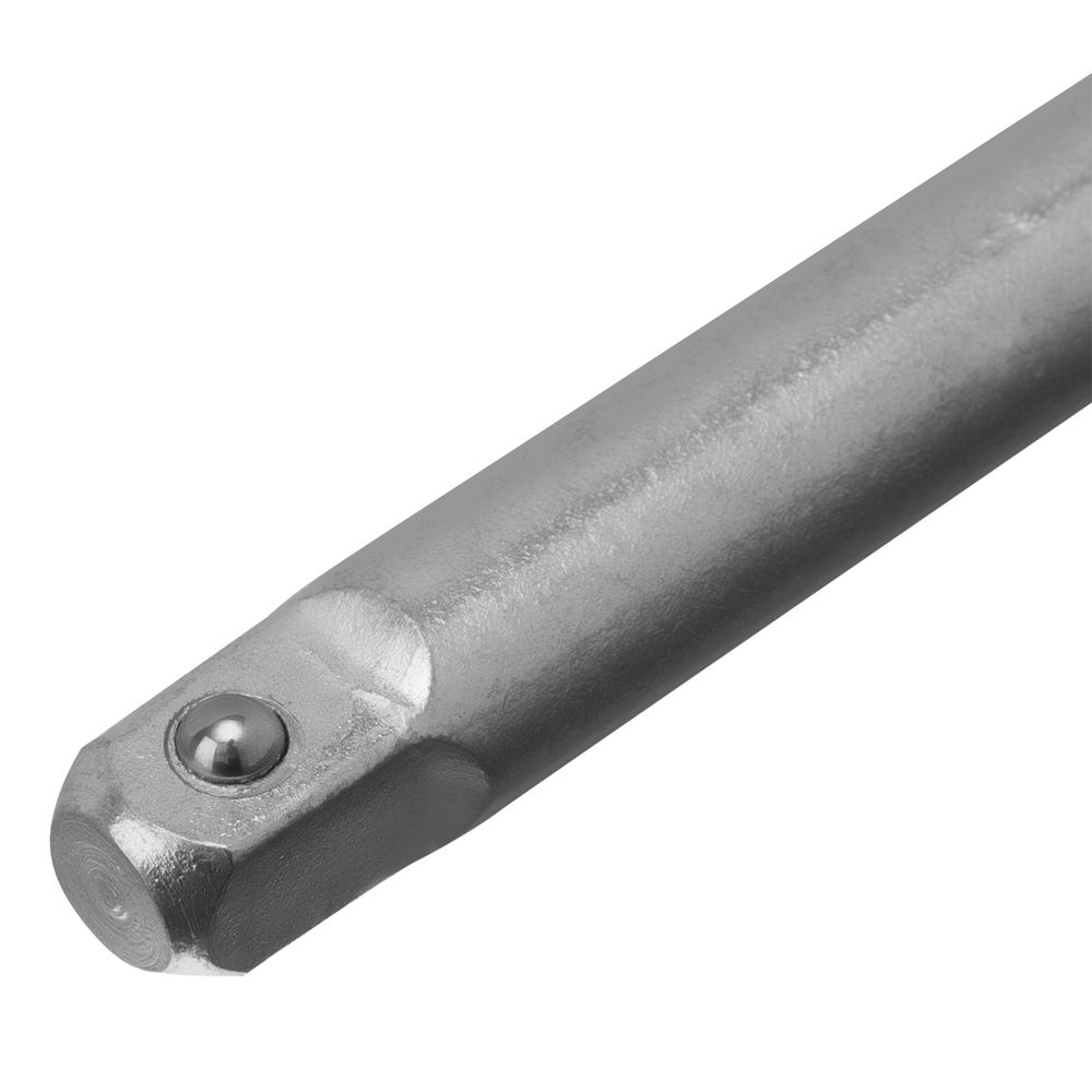 Удлинитель для воротка, 125 мм, с квадратом 12.5 мм, оцинкованный (НИЗ) Россия