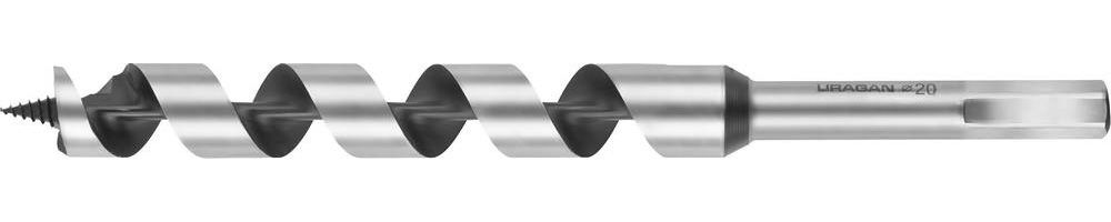 Сверло Левиса по дереву 20 x 235/160 мм шестигранный хвостовик URAGAN 29465-235-20