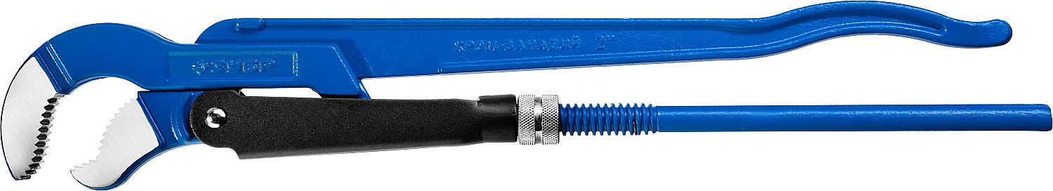 ЗУБР №3, 2, 560 мм, тип У, трубный ключ с изогнутыми губками, Профессионал (27336-3_z01)
