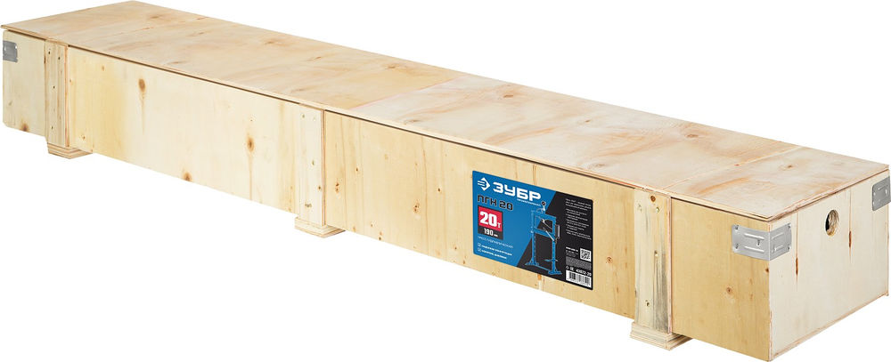 Пресс гидравлический 20 т с гидронасосом и манометром ЗУБР ПГН-20 Профессионал 43072-20