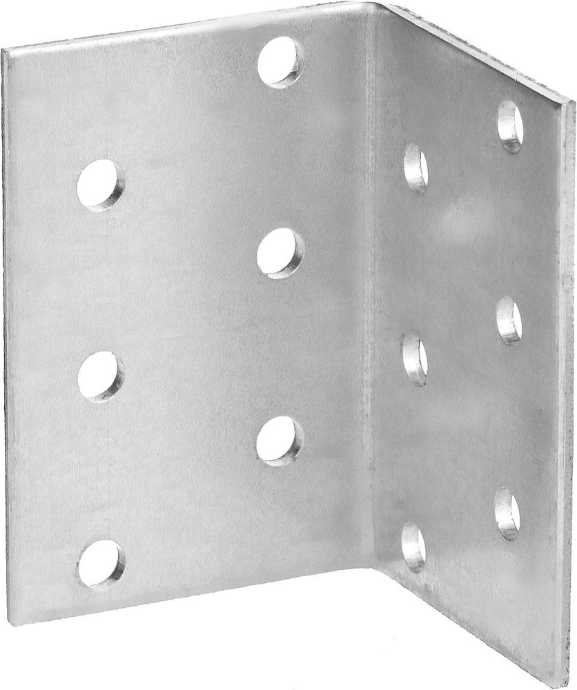 Крепежный уголок равносторонний УКР-2.0 60 x 40 x 40 x 2 мм, цинк ЗУБР 310206-060-040