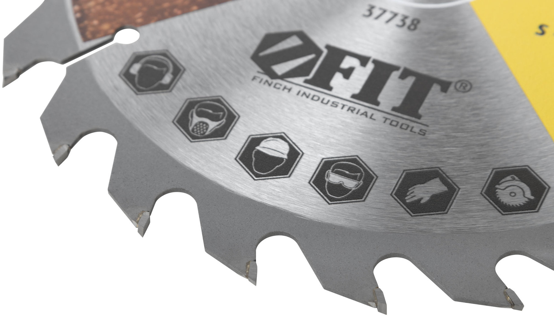 Диск пильный для циркулярных пил по дереву 185 х 20/16 х 24T (37738)