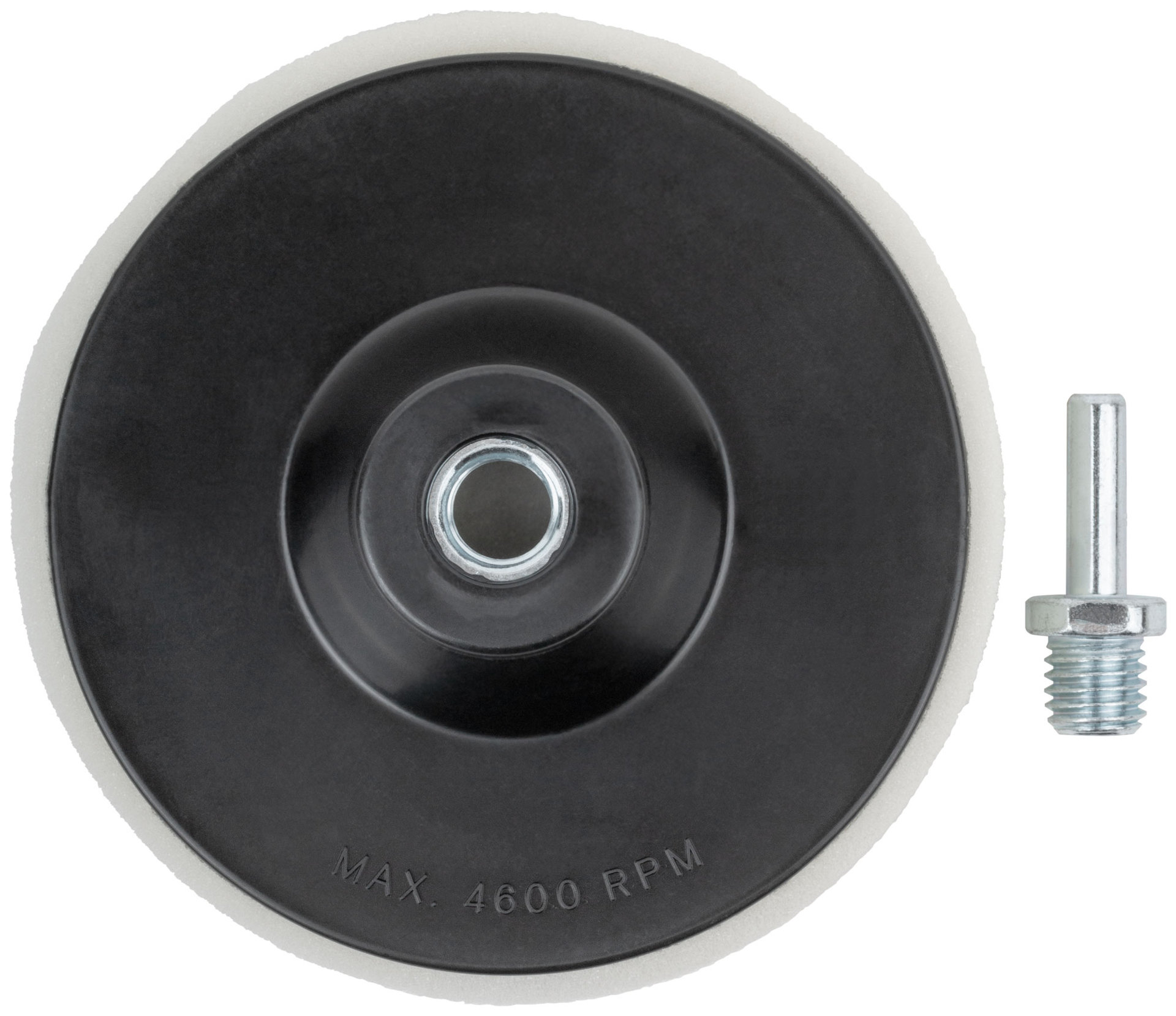 Диск полировальный поролоновый, гайка М14, 125х50 мм (39615)