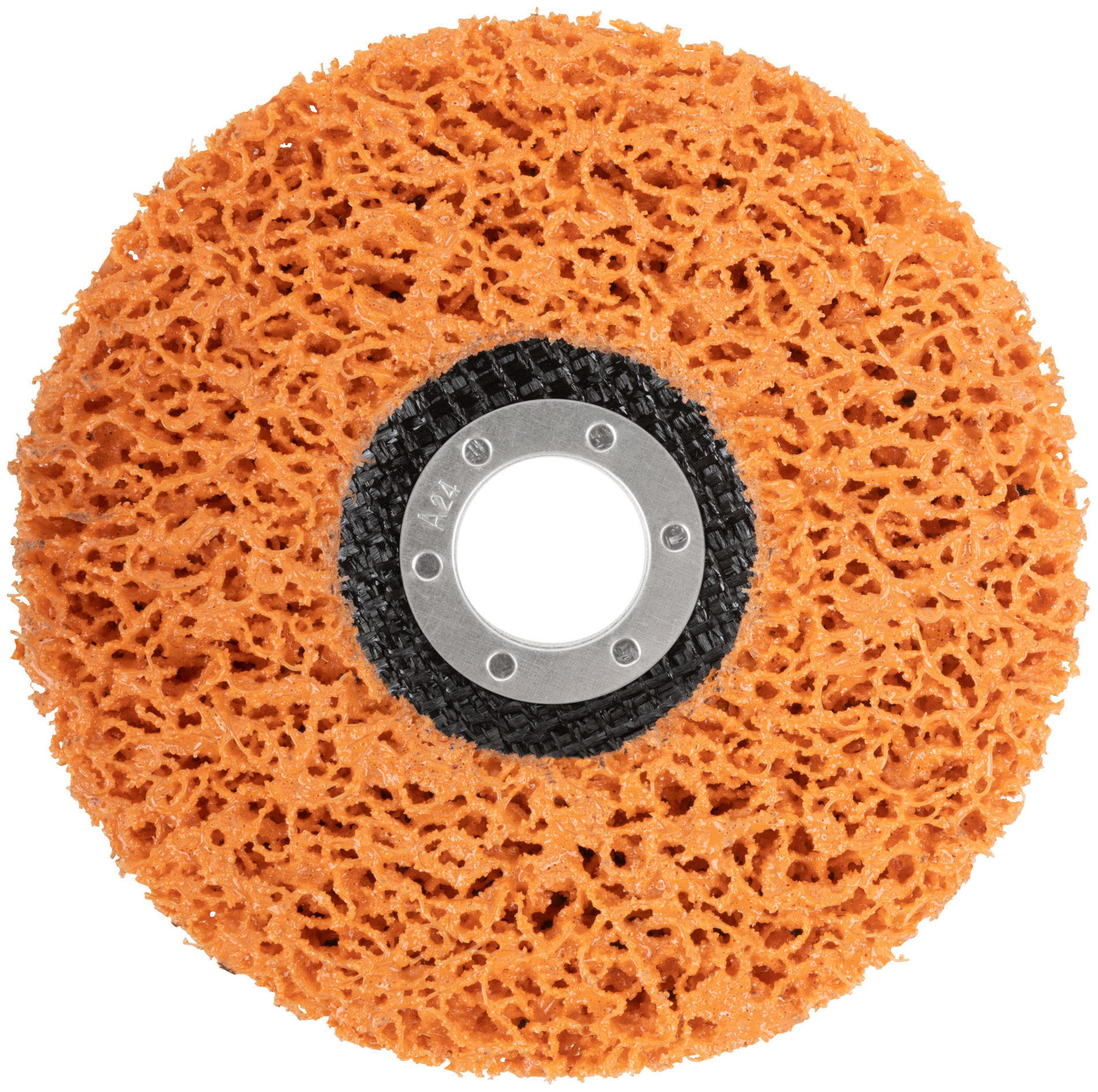 Диск зачистной полимерный, керамический абразив, посадочный диаметр 22,2 мм, 125 мм (39607)