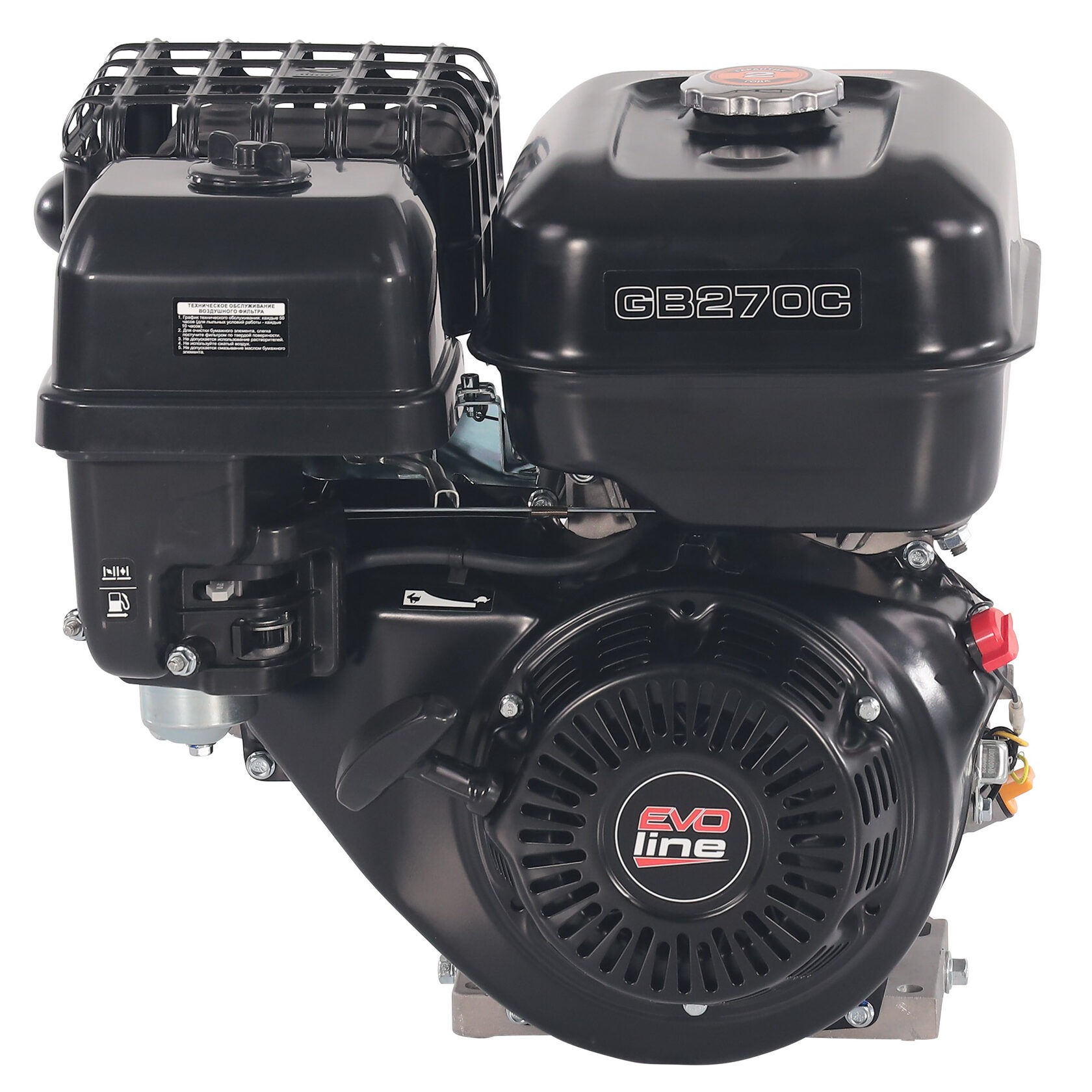 Двигатель бензиновый EVOline GB 270 C (Q-тип) (произведено Zongshen)