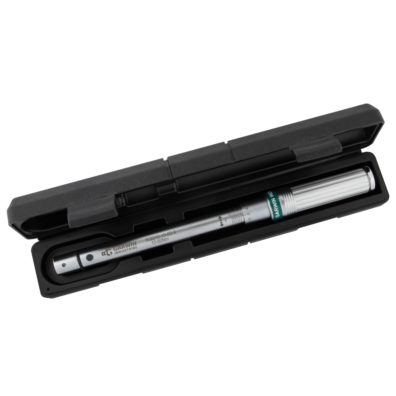 Динамометрический ключ 10-60 Нм, двухстороннего действия с разъемом под сменные насадки 9х12 502210-10-60-9 GARWIN INDUSTRIAL