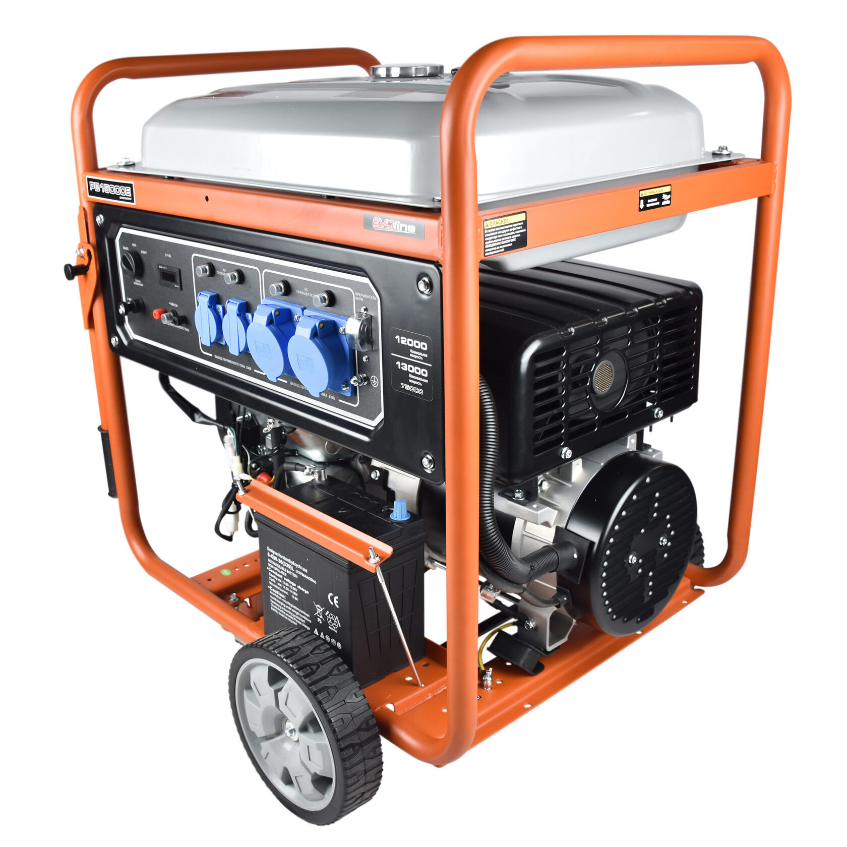Генератор бензиновый EVOline PB 15000 E (произведено Zongshen)