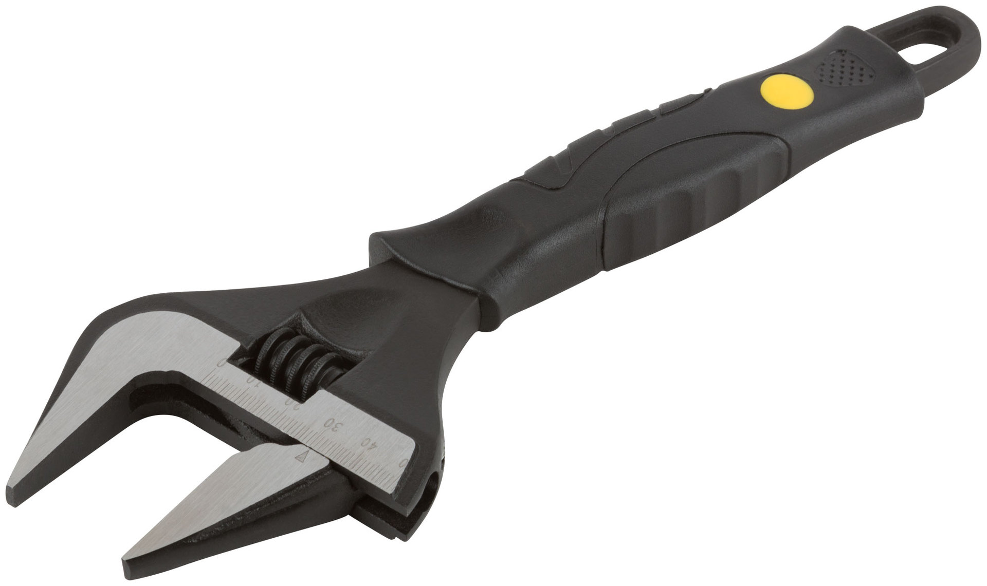 Ключ разводной Контур, узкие губки, шкала, экстра увелич.захват, ПВХ накладка на ручку 250 мм ( 50 мм )