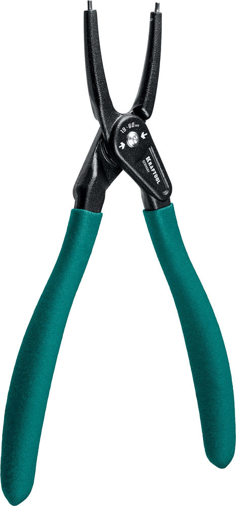 Съемник стопорных колец 180 мм, прямые губки, внутренний KRAFTOOL 22812-1