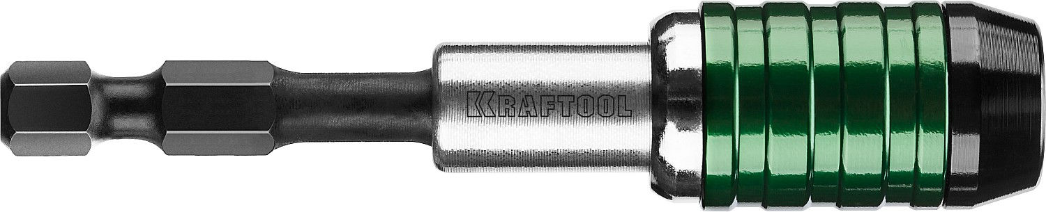 KRAFTOOL 60 мм, торсионный адаптер для бит для ударных шуруповертов (26803-60)