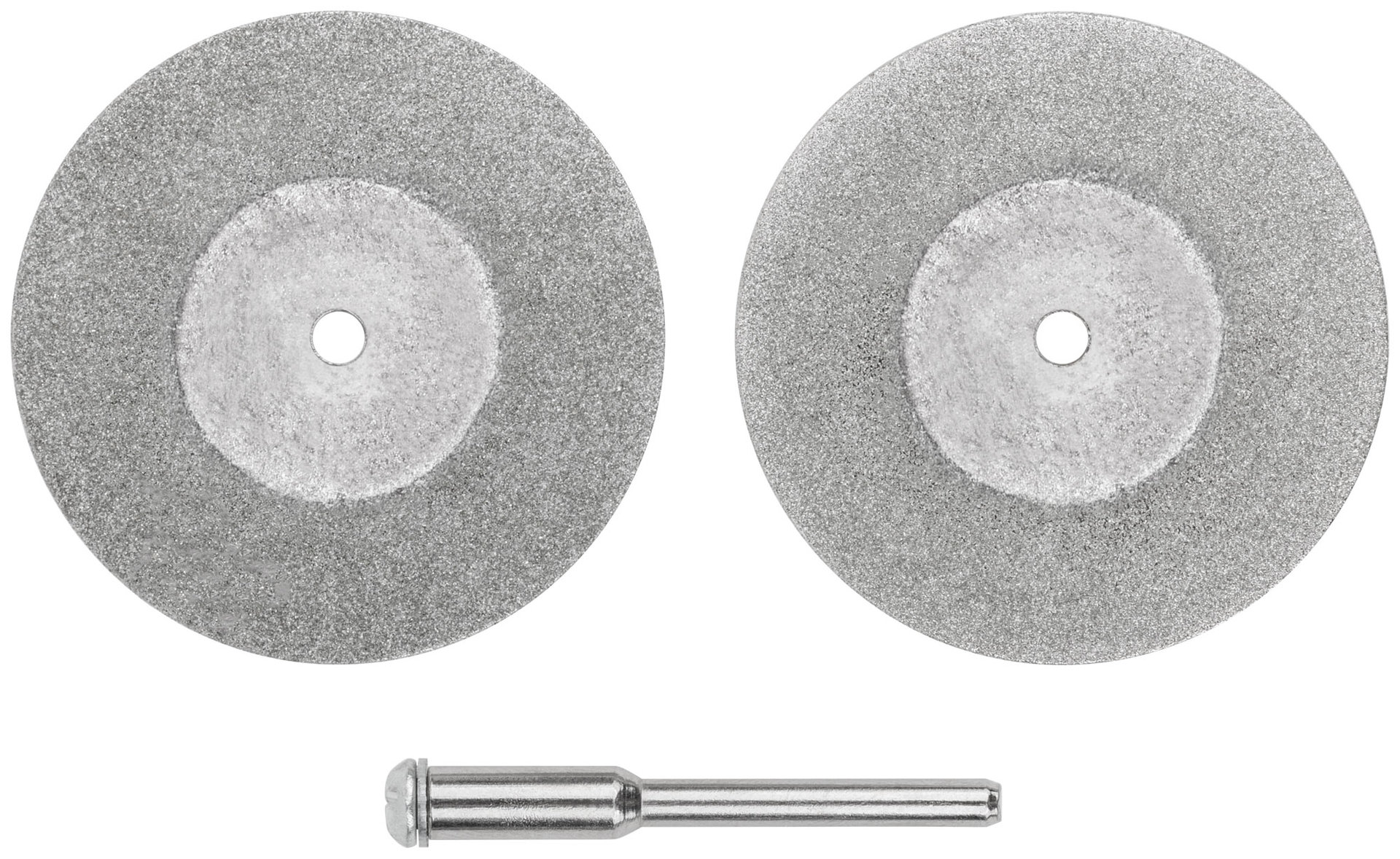 Круги с алмазным напылением 2 шт. и штифт диам. 3 мм, 40 мм (36932)