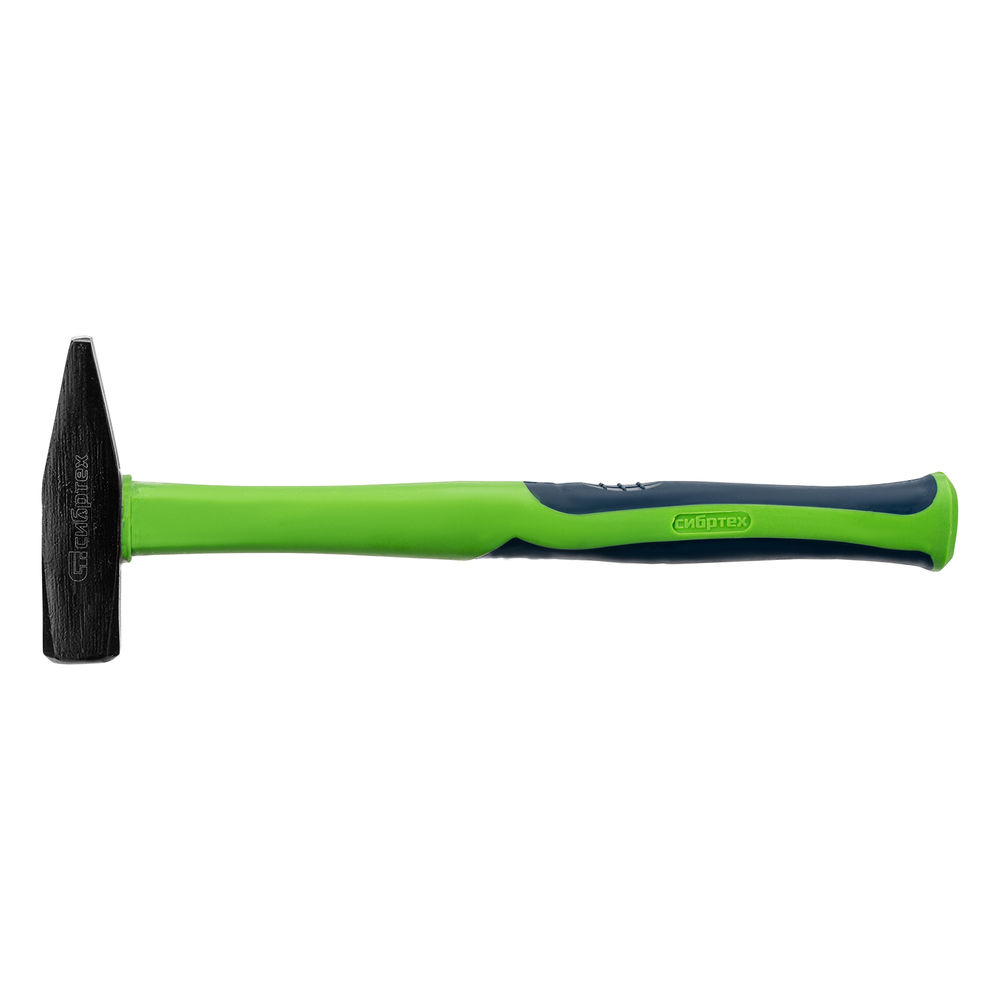 Молоток слесарный, 500 г, фибергласовая обрезиненная рукоятка Сибртех (10323)
