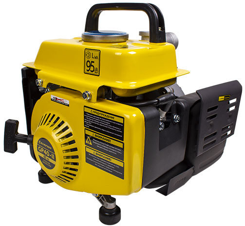 Мотопомпа CHAMPION GP40-II (1,5 250л/мин 6/20м 2лс 2Т 1,6л 13,1кг) (GP40-II)