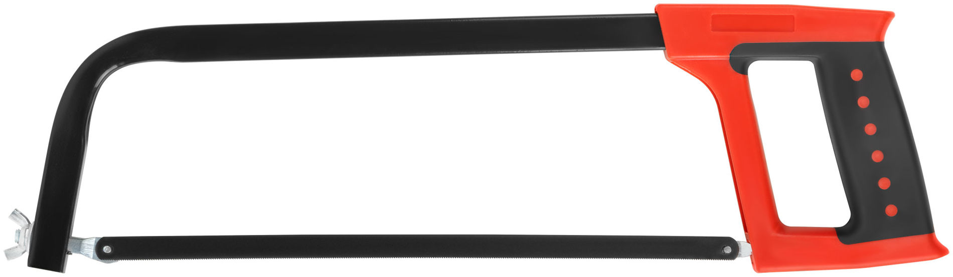 Ножовка по металлу 300 мм, пластиковая прорезиненная ручка (40065)