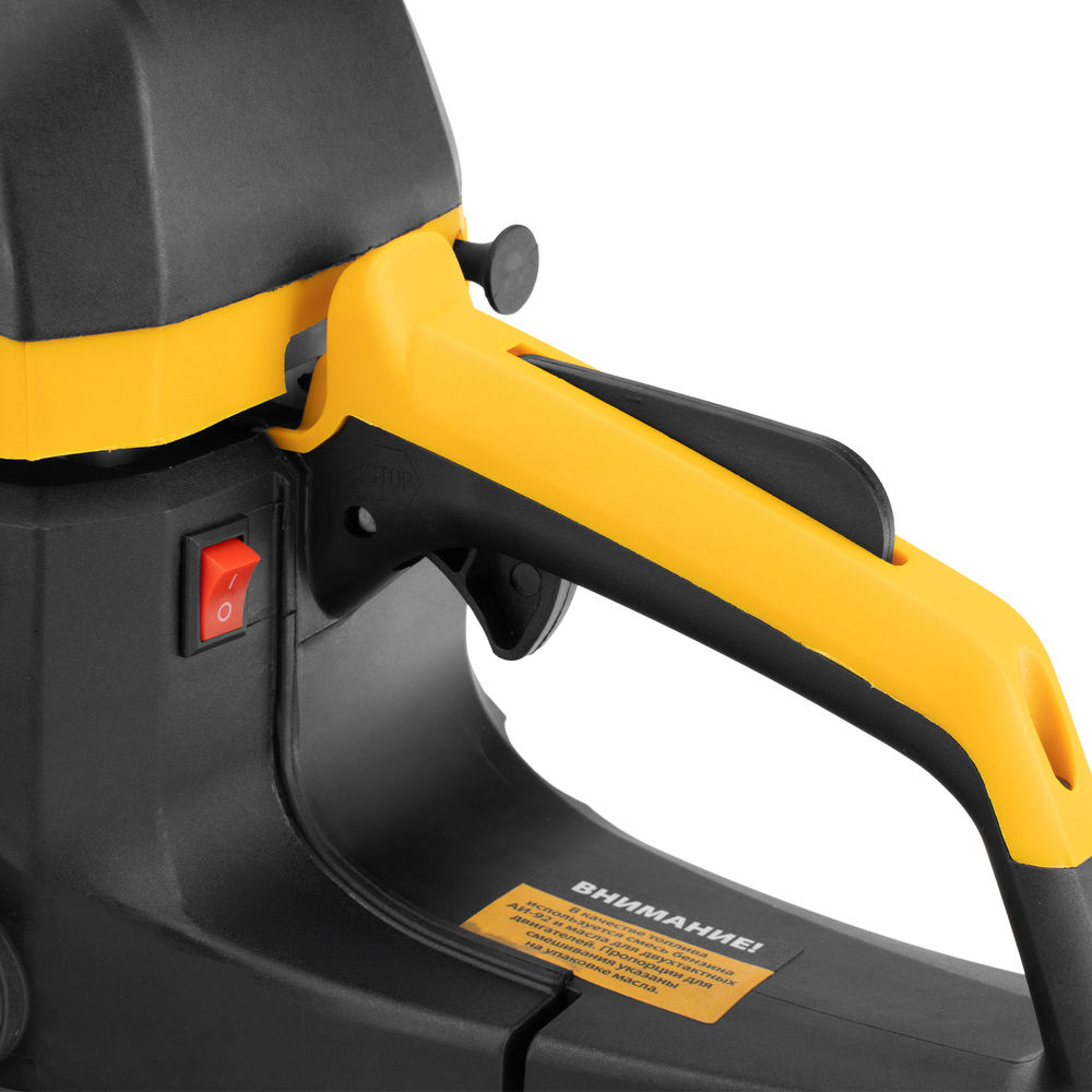 Пила цепная бензиновая DS-5218, шина 45 см, 52 см3, 3 л.с, шаг 0,325, паз 1,5 мм, 72 звена Denzel (95237)