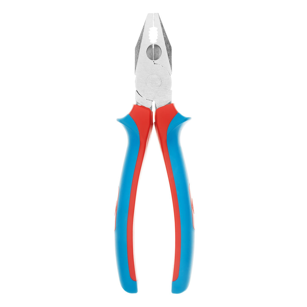 Плоскогубцы комбинированные, 200 мм, декоративные ручки (НИЗ) Россия