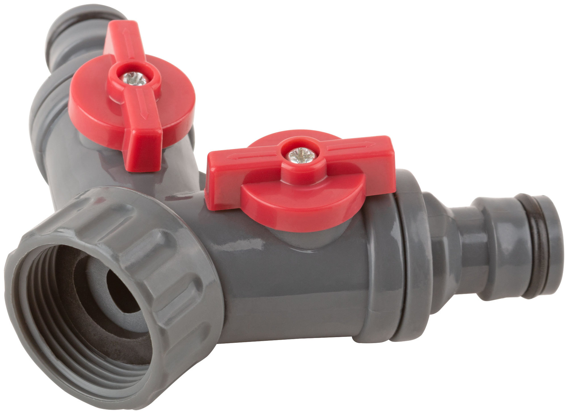 Распределитель 2-х канальный, внутренняя резьба основания 3/4 (76427)