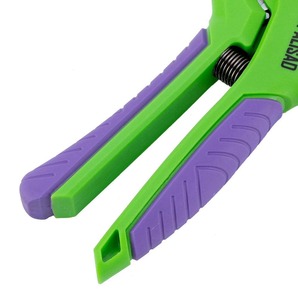 Секатор с наковальней, 210 мм, шестеренный привод, двухкомпонентные рукоятки, Palisad (60531)