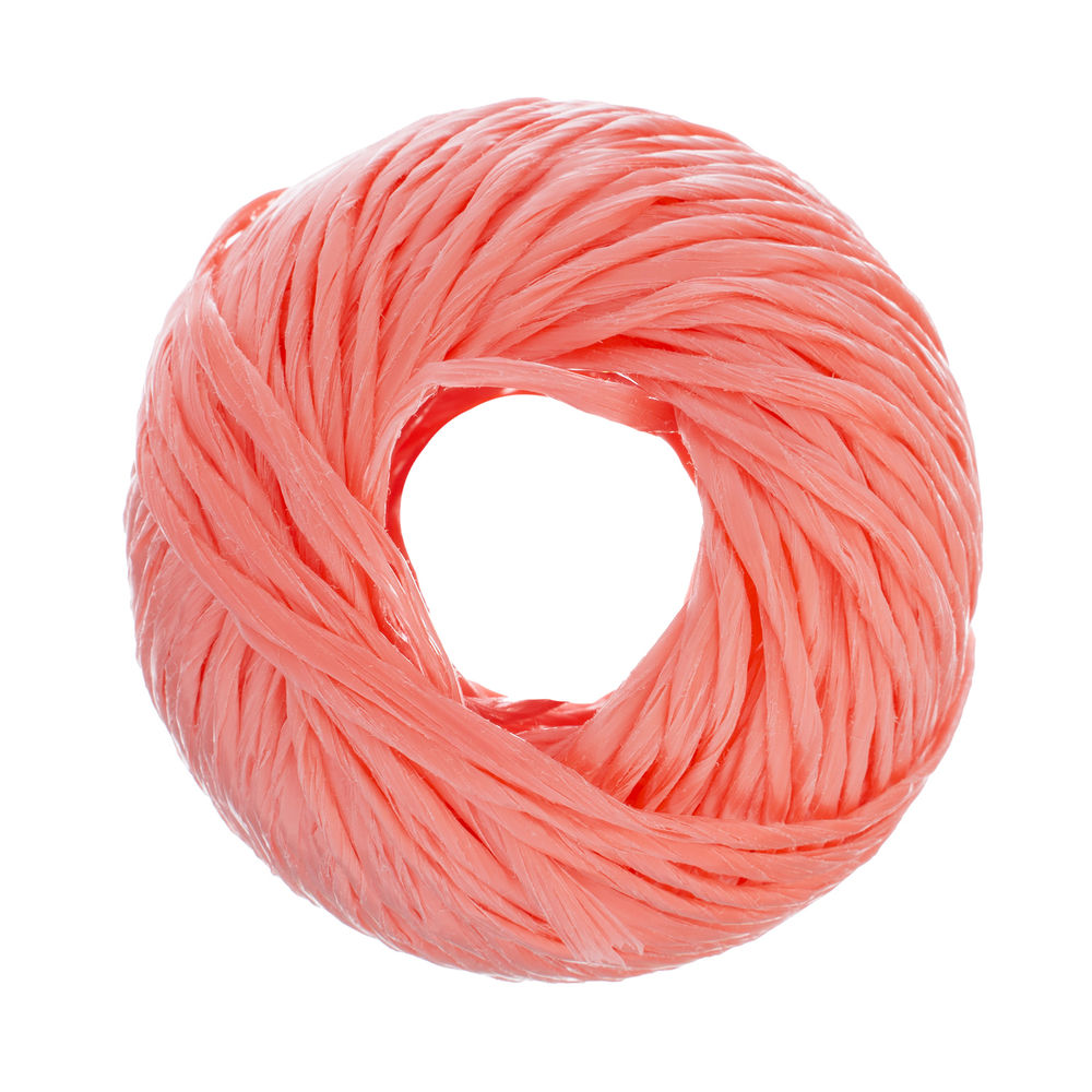 Шпагат полипропиленовый красный, 1.7 мм, L 60 м, Сибртех (93975)