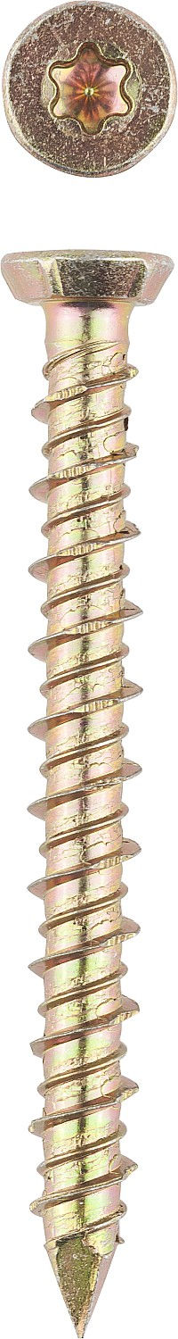 Шуруп по бетону ШБ-Х 182 x 7.5 мм, хроматированный, 50 шт ЗУБР Профессионал 4-300483-75-182