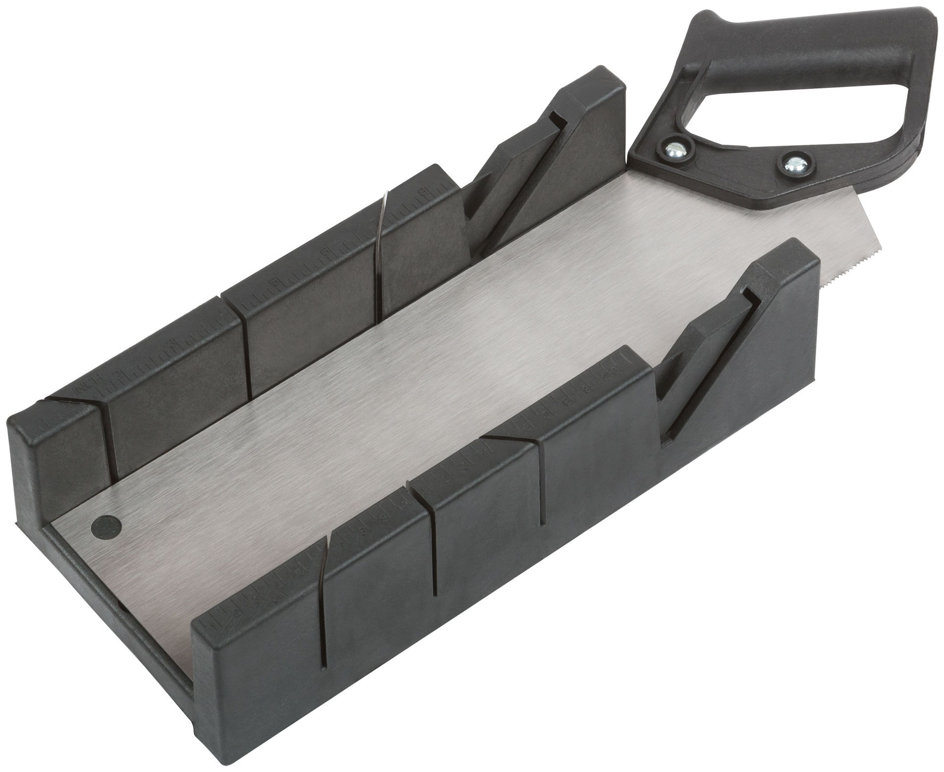 Стусло пластиковое черное с пилой 350 мм (41265)