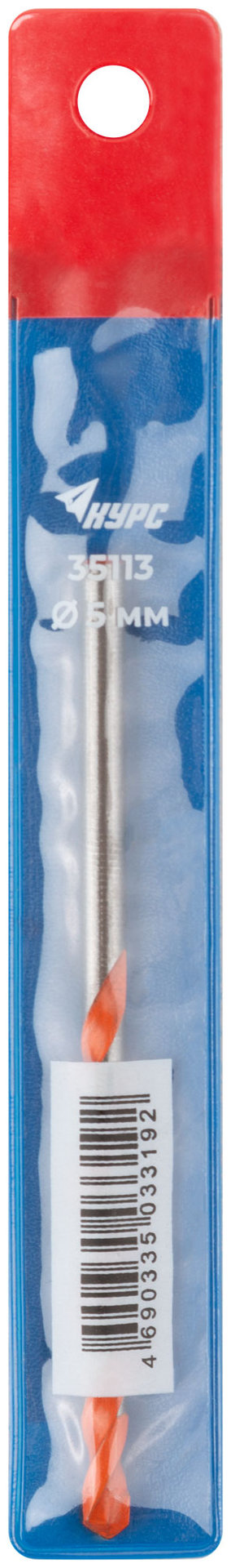 Сверло универсальное 5х100 мм (35113)