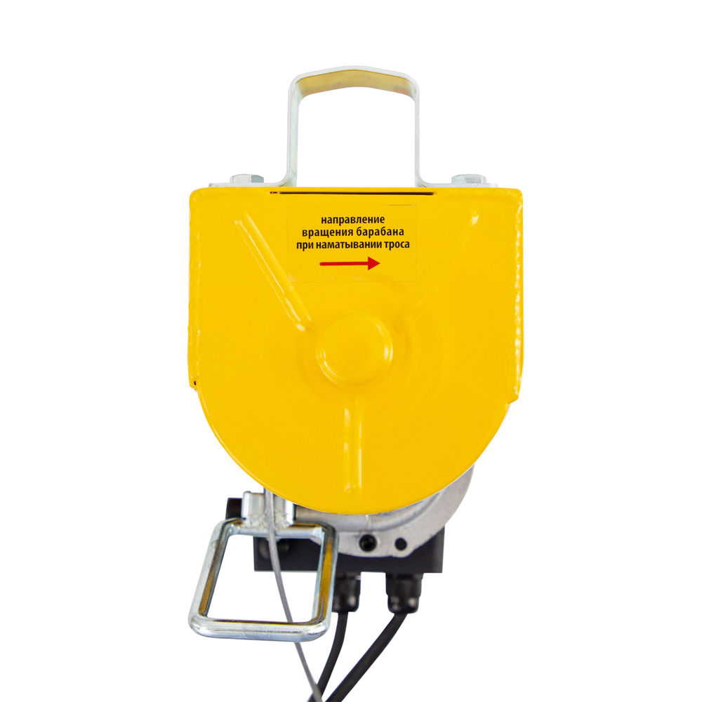 Тельфер электрический TF-800, 0.8 т, 1300 Вт, высота 12 м, 8 м/мин Denzel (52014)