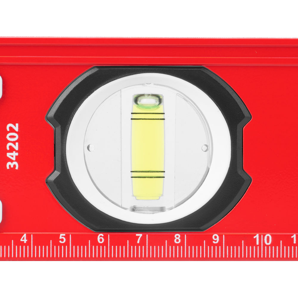 Уровень алюминиевый, фрезерованный, 3 глазка, рукоятки, 800 мм Matrix (34202)