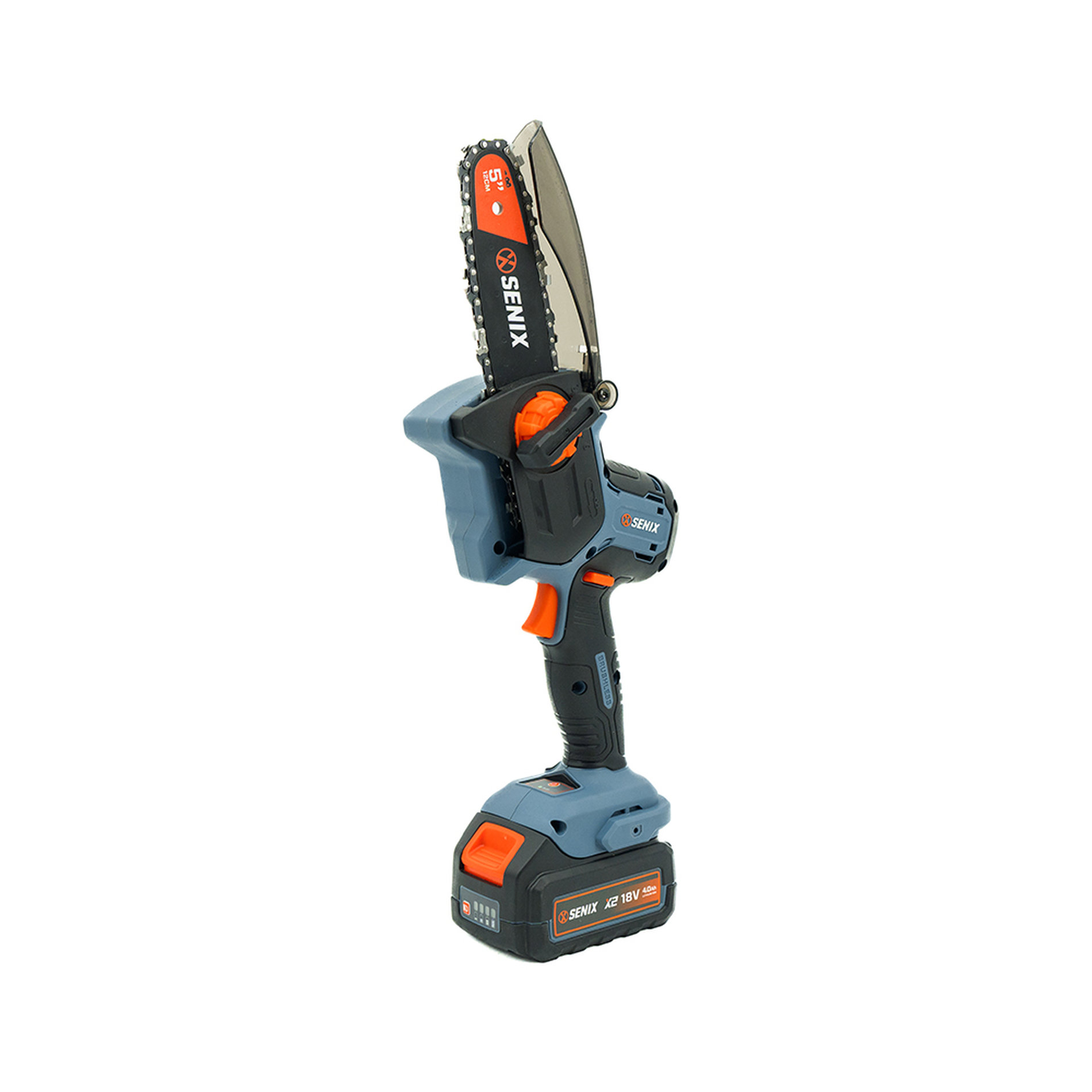 Пила цепная аккумуляторная, 12 см (5) X2 18В