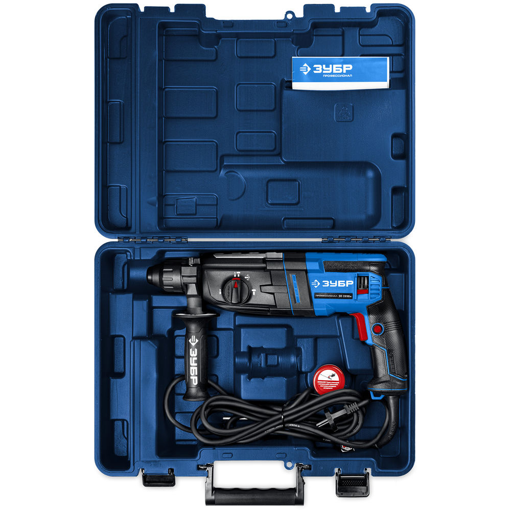 Перфоратор SDS Plus 28 мм 900 Вт мет. корпус Профессионал ЗУБР ЗП-2890 м