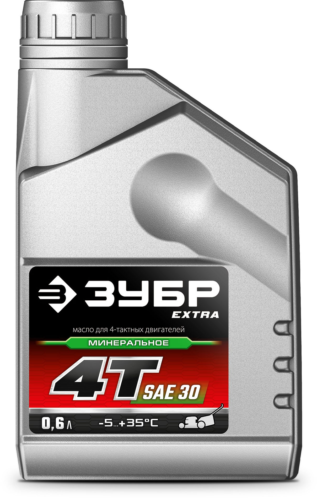 ЗУБР 4Т-30, 0.6 л, минеральное масло для 4-тактных двигателей, EXTRA (70617-06)