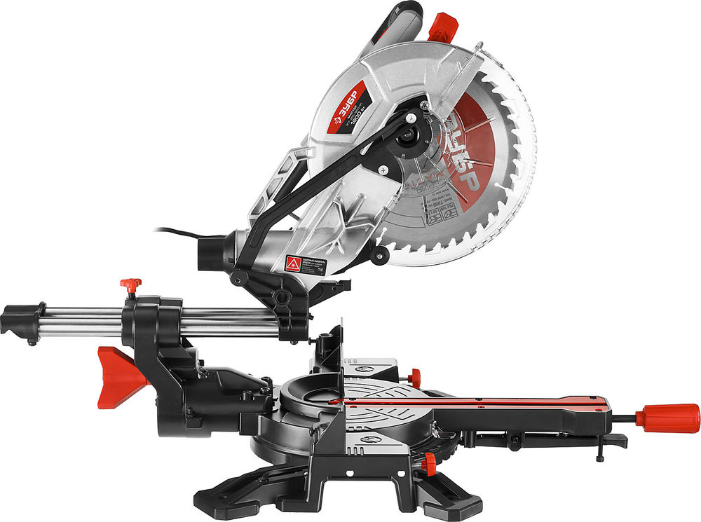 Пила торцовочная d 255 х 30 мм 1800 Вт с протяжкой ЗУБР ЗПТ-255-1800 ПЛ ЗПТ-255-1800 ПЛ