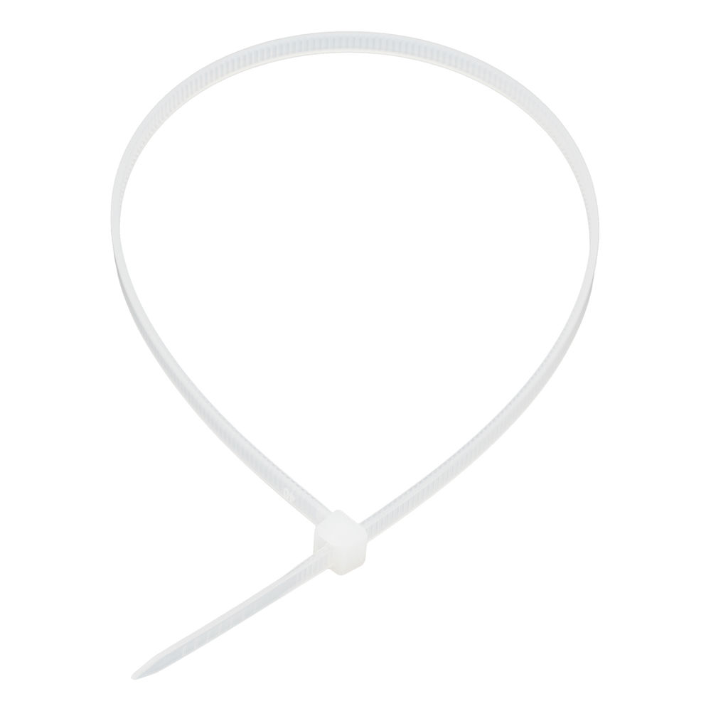 Хомуты, 400 x 4.8 мм, пластиковые, белые, 50 шт Сибртех (45538)