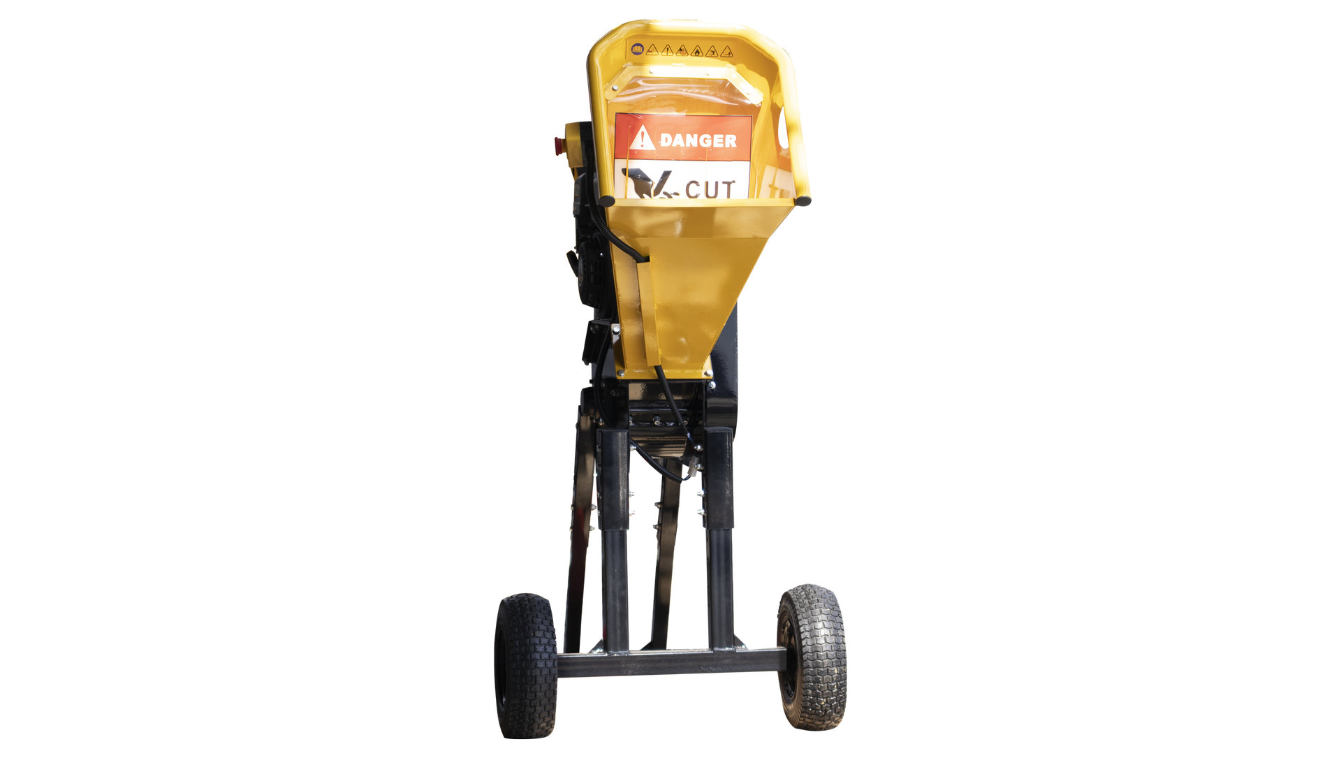 Измельчитель бензиновый PRO 4,8 кВт 196см? 76мм 95кг колеса CHAMPION CH7648