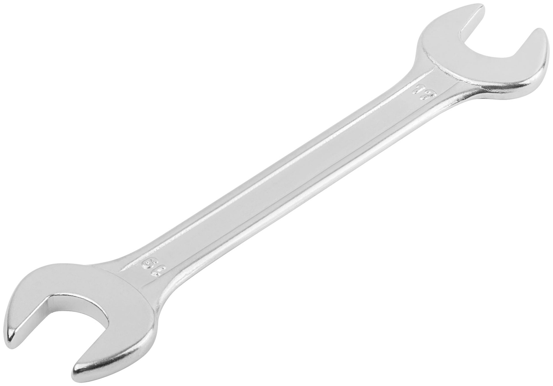 Ключ рожковый Хард, хромированное покрытие 17х19 мм (63487)