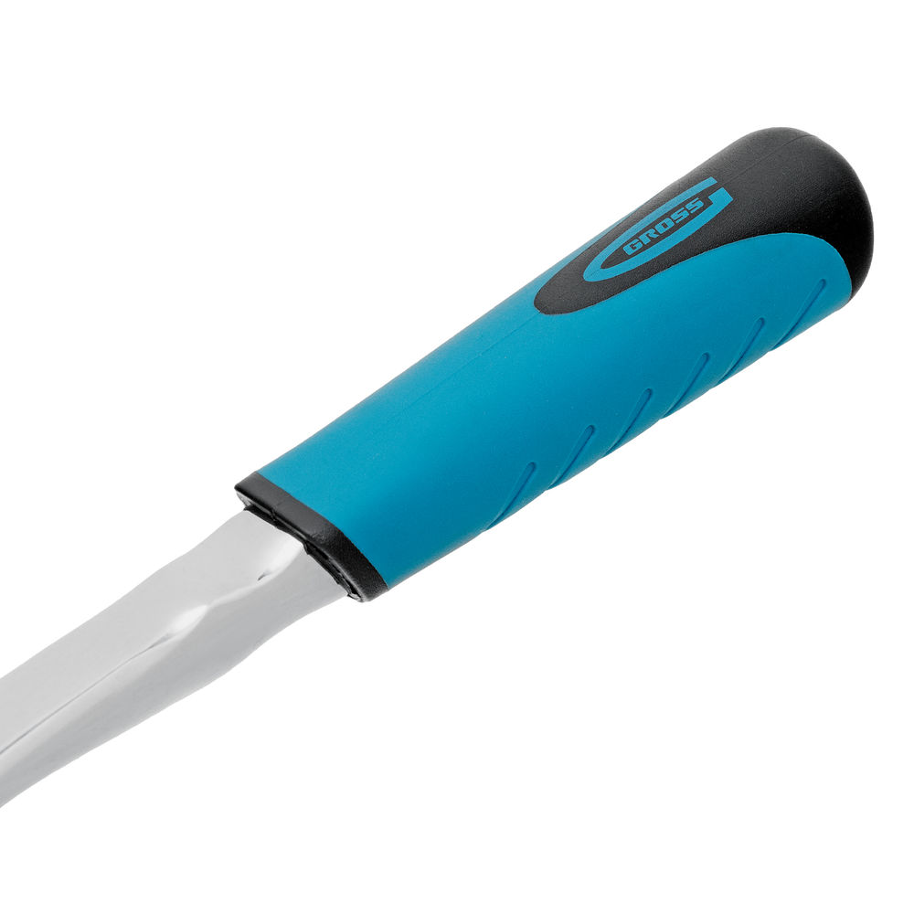 Ключ-трещотка 1/4, CrV, 90 зубьев, усиленный, хром Gross