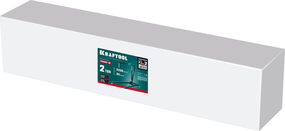 Складной гидравлический кран KMG-2, 2 т, 25 - 2250 мм KRAFTOOL 43411-2