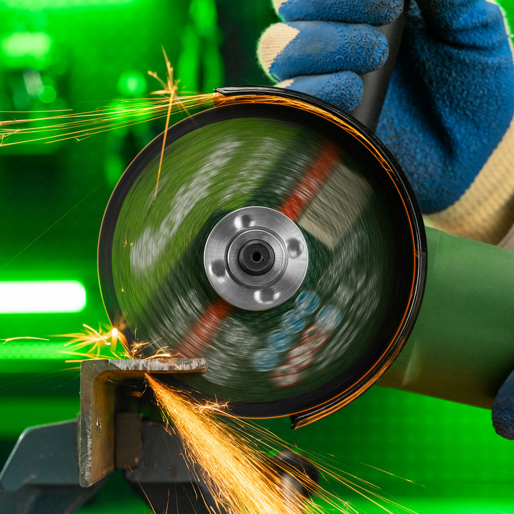 Круг отрезной по металлу, 125 х 1.0 х 22.2 мм, 84%A+16%B Сибртех (743137)