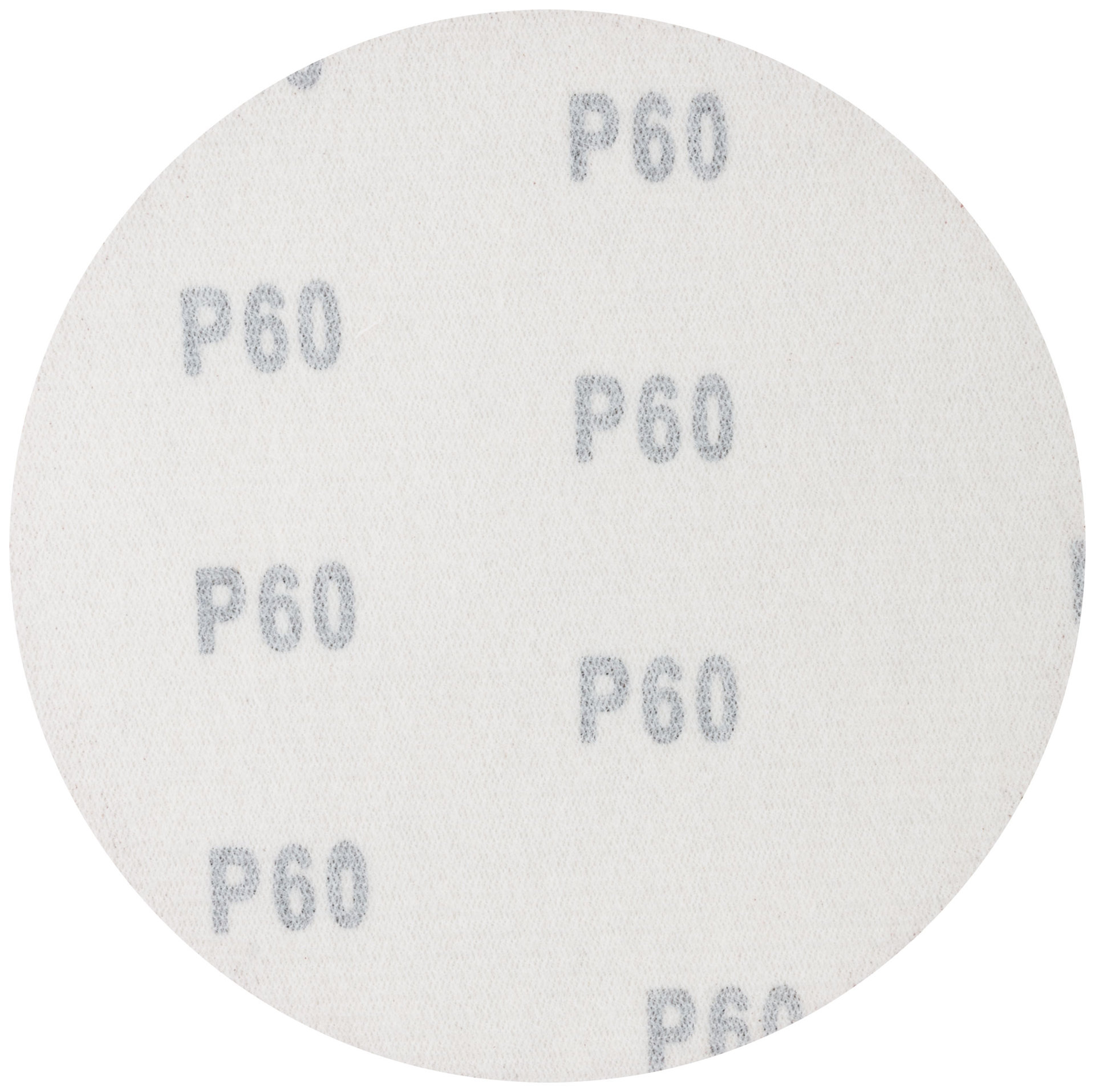 Круги абразивные шлифовальные на ворсовой основе под липучку ( Р60, 125 мм, 5шт.), Cutop Profi (85-579)