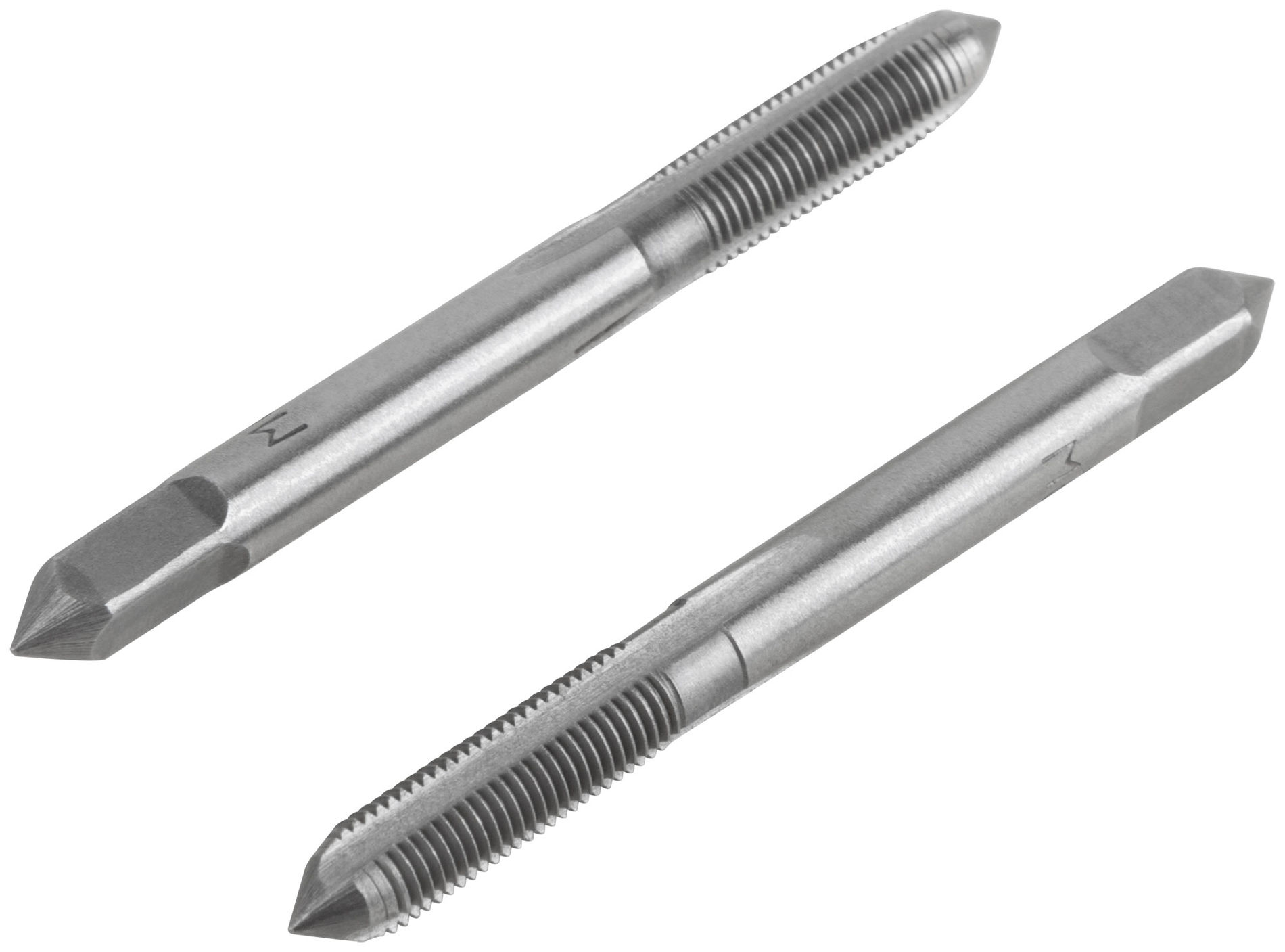 Метчики метрические, легированная сталь, набор 2 шт. М6х0,75 мм (70839)