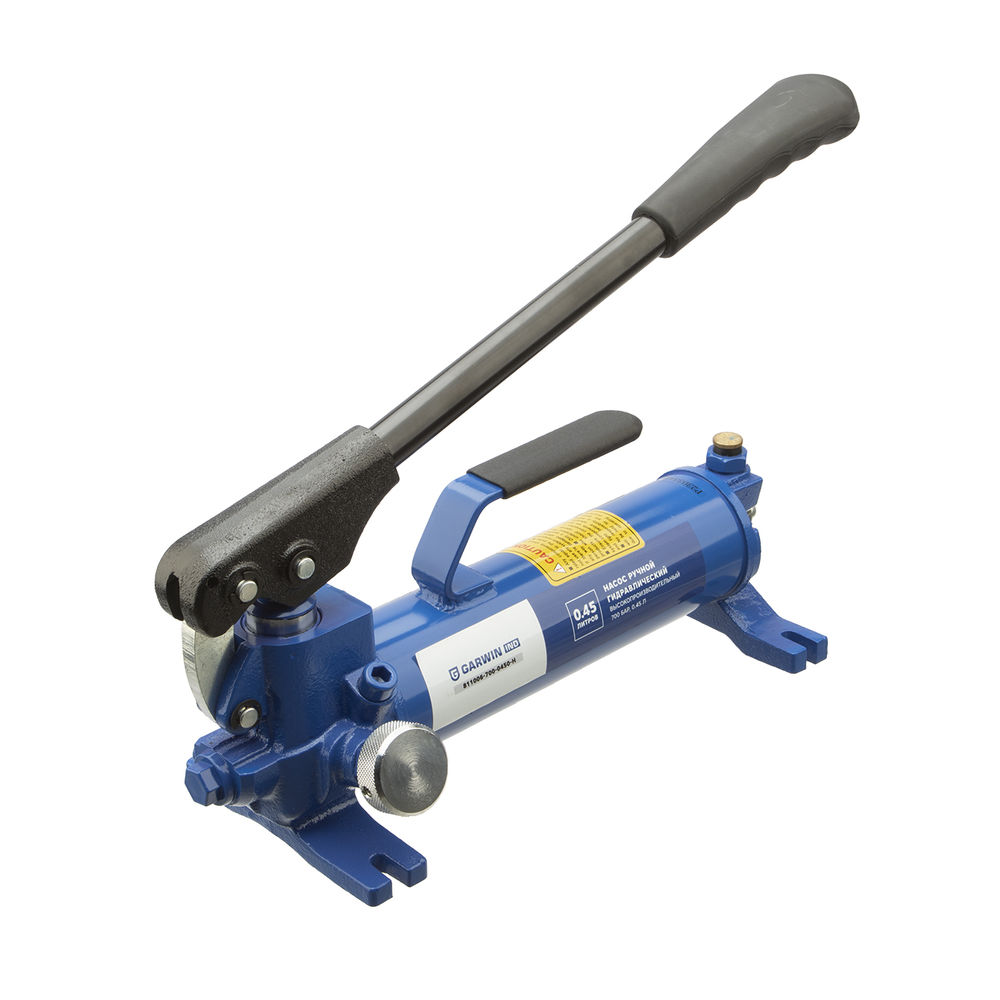 Насос ручной гидравлический высокопроизводительный 700 бар; 0, 45 л, GARWIN INDUSTRIAL, 811006-700-0450-H
