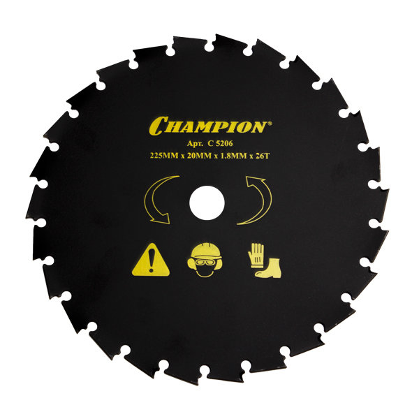 Нож с долотообразными зубцами 26/225/20 (CLS-5800) (C5206)