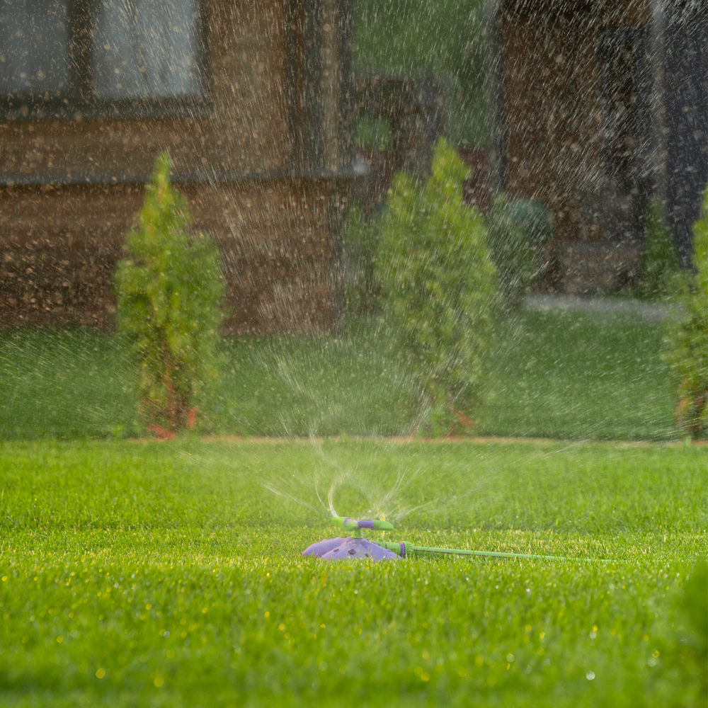 Разбрызгиватель вращающийся Бабочка, 3 лопасти, с регулировкой Palisad (65401)