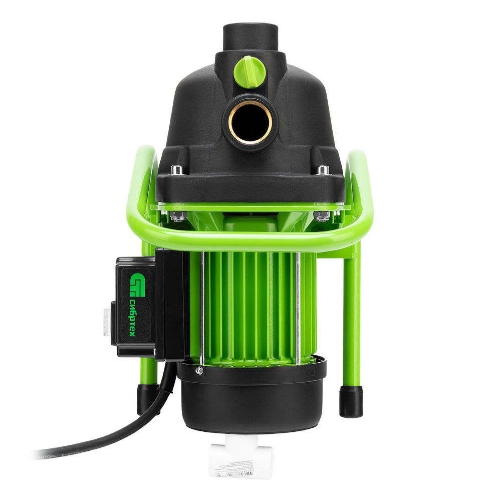 Садовый поверхностный насос СПН650-П, 650 Вт, напор 37 м, 3200 л/ч, пластик Сибртех (97244)