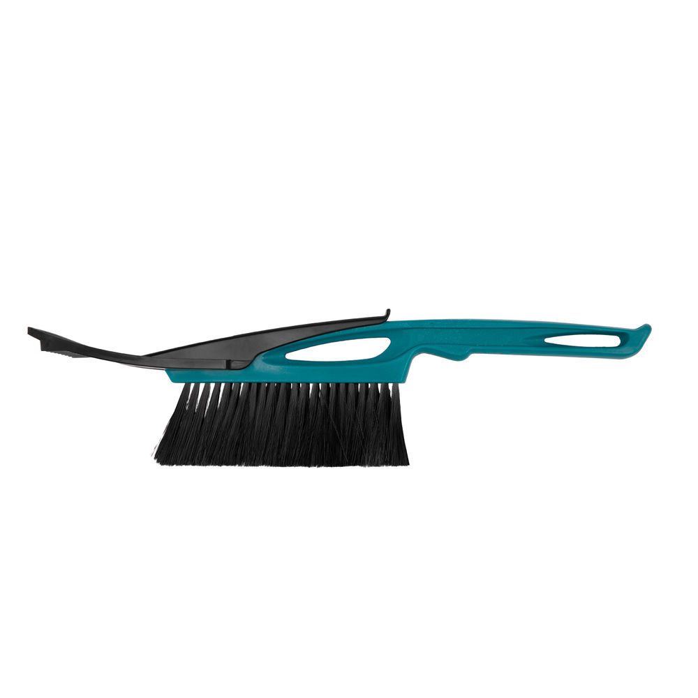 Щетка-сметка для снега со скребком 400 мм, бирюзовая Sparta (552955)